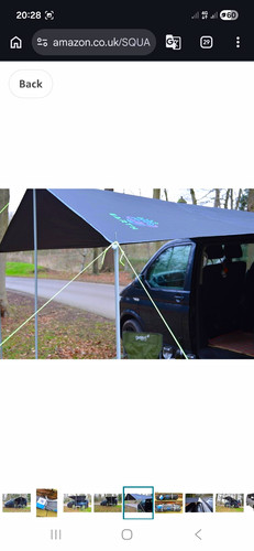 Camper van awning - camper,
