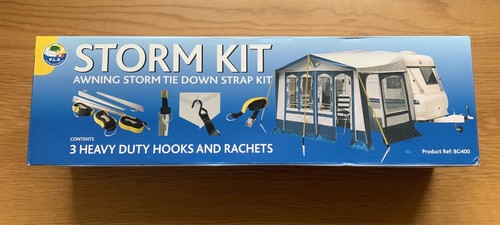 Awning tent storm tie down - awning,