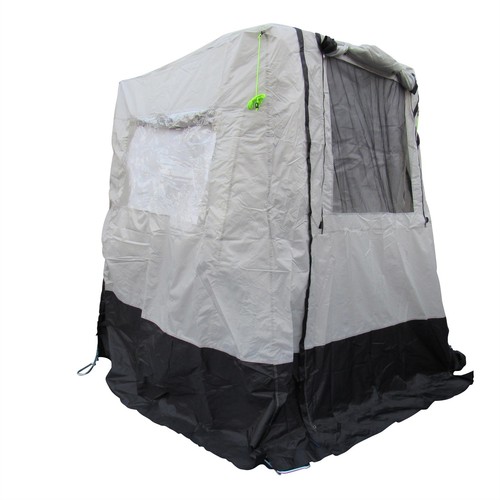 Camper van tailgate - camper, awning